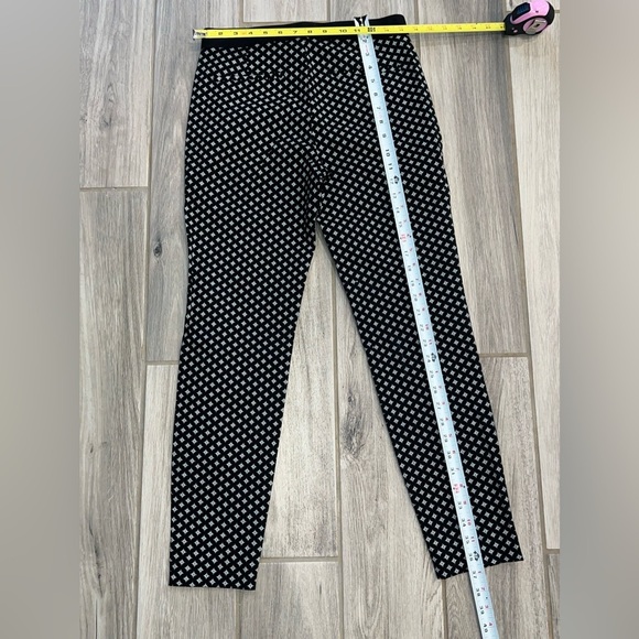 Maurices Black and White Elastic Waist Pants Size M - Picture 7 of 10